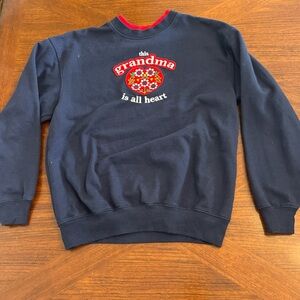 Navy blue women’s Sweater